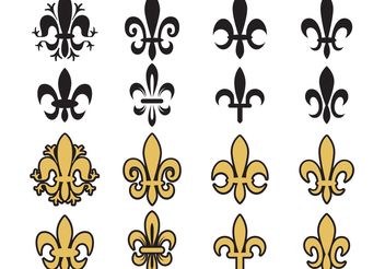 Fleur De Lis Vectors - бесплатный vector #149951